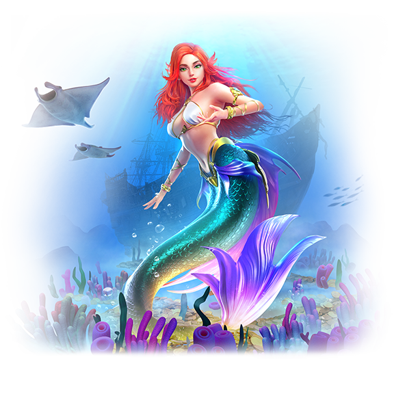 Mermaid Riches เกมสล็อตทุกค่าย ทดลองเล่นสล็อต PG SLOT