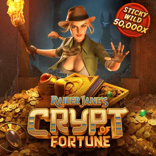 Raider Jane’s Crypt of Fortune ทดลองเล่นสล็อต PG Slot
