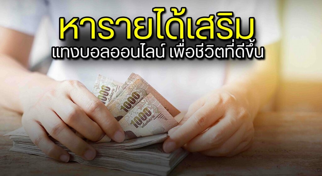 หารายได้พิเศษ ออนไลน์