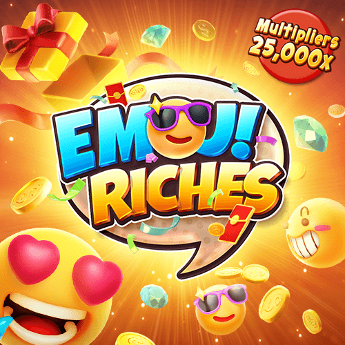 USUN ทดลองเล่นสล็อต Emoji Riches สล็อตอิโมจิ ค่าย PGSLOT เกมใหม่ล่าสุดที่มีฟีเจอร์ต่อเนื่องแบบไม่มีที่สิ้นสุด สามารถทำกำไรได้มากถึง 25,000 เท่า